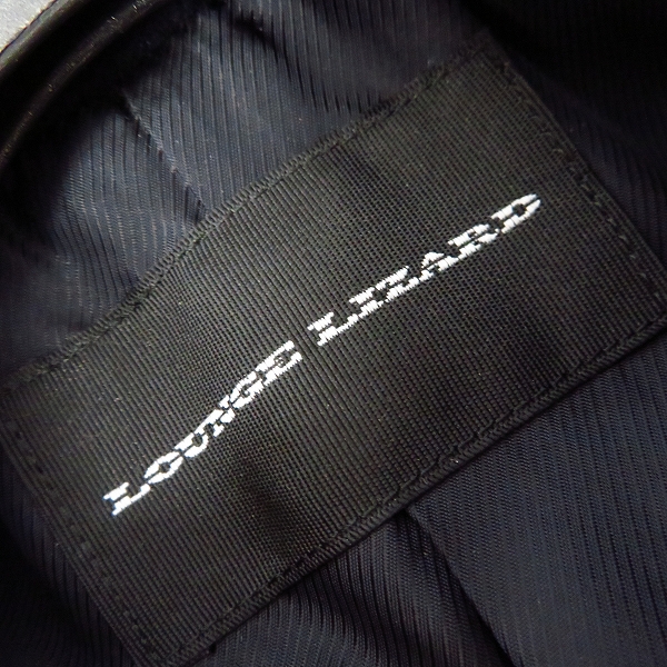 実際に弊社で買取させて頂いたLOUNGE LIZARD/ラウンジリザード ウール チェスターコート/1の画像 2枚目
