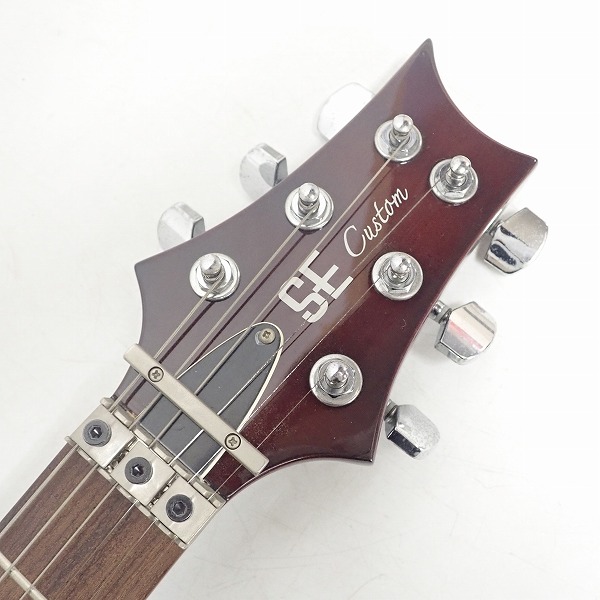 実際に弊社で買取させて頂いた★【難あり】Paul Reed Smith/PRS/ポールリードスミス SE custom 24 FLOYD ROSE エレキギター ケース付きの画像 1枚目