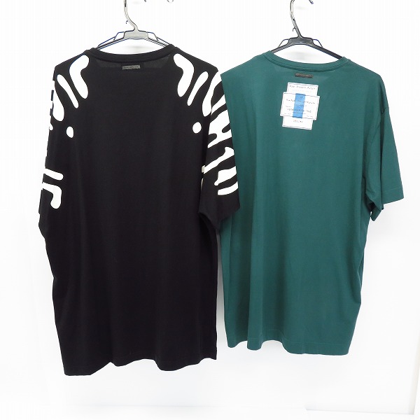 実際に弊社で買取させて頂いたDIESEL BLACK GOLD/ディーゼル ブラックゴールド プリントカットソー/XL 2点セットの画像 1枚目