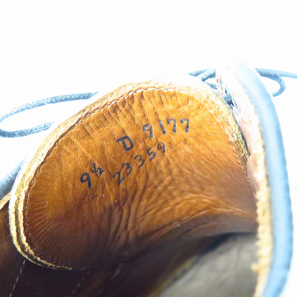 実際に弊社で買取させて頂いたALLEN EDMONDS/アレンエドモンズ シェルコードバン MacNeil 9177/9.5の画像 5枚目
