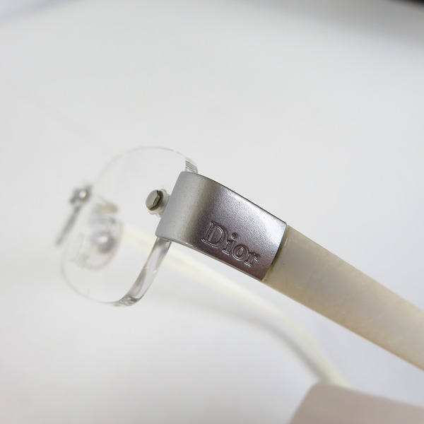 実際に弊社で買取させて頂いた【おまとめ/7点】Christian Dior/クリスチャンディオール メタルフレーム/2ポイント アイウェア/メガネフレーム/眼鏡の画像 2枚目