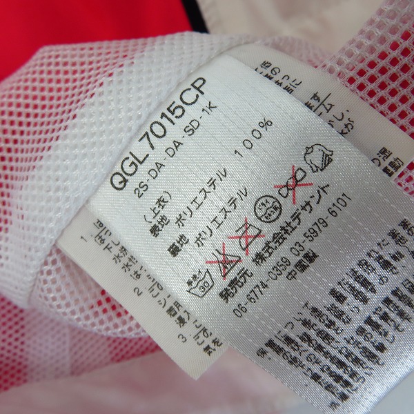 実際に弊社で買取させて頂いたLe coq sportif/ルコック レディースゴルフ レインフォーサーライト レインウエア 上下セット L/QGL7015CPの画像 3枚目