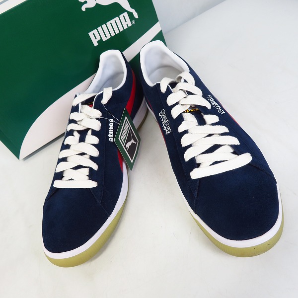 未使用】PUMA/プーマ SUEDE IGNITE RON ENGLISH PEACOAT/スエード 