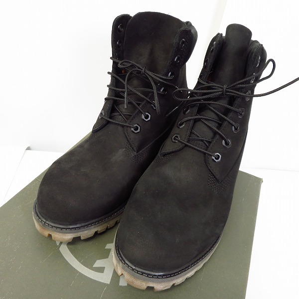 実際に弊社で買取させて頂いたTimberland/ティンバーランド 6インチ プレミアムブーツ ブラック TB0A114V/27