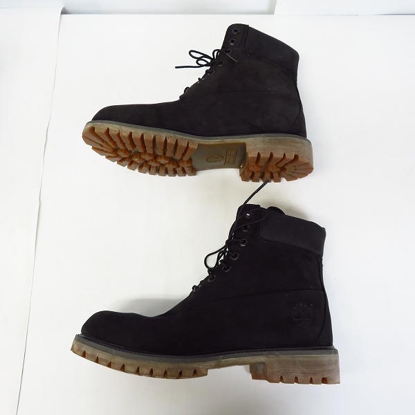 実際に弊社で買取させて頂いたTimberland/ティンバーランド 6インチ プレミアムブーツ ブラック TB0A114V/27の画像 3枚目