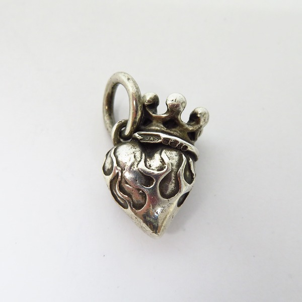 実際に弊社で買取させて頂いた【ギャラ付】CRAZY PIG/クレイジーピッグ 3Dセイクリッドハートペンダントの画像 2枚目