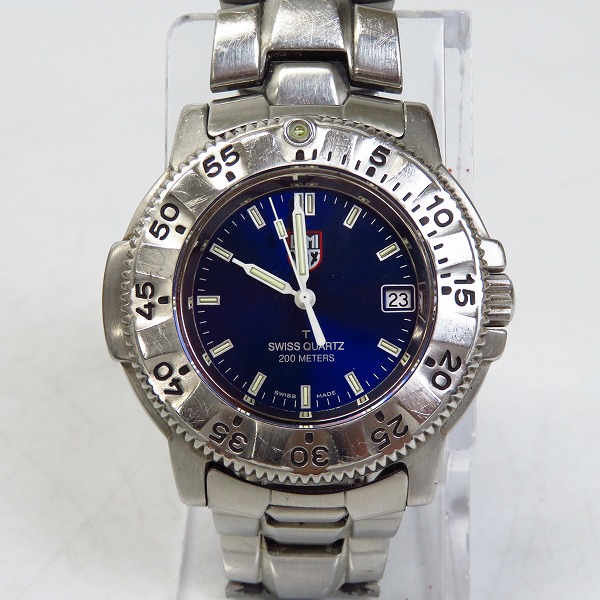 実際に弊社で買取させて頂いたLUMINOX/ルミノックス NAVY SEAL STEEL 3200 SERIES【動作未確認】