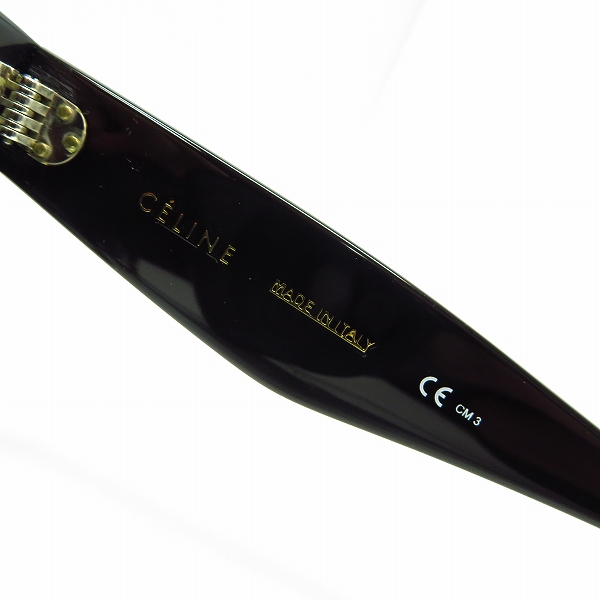 実際に弊社で買取させて頂いたCELINE/セリーヌ サングラス/アイウェア CL41098/F/Sの画像 4枚目