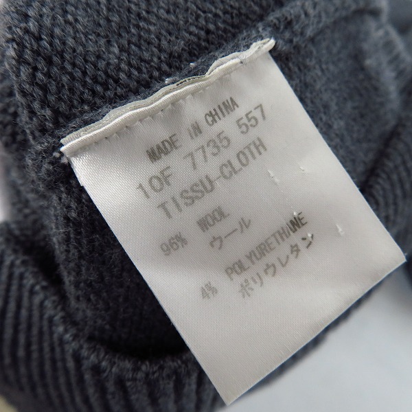 実際に弊社で買取させて頂いたGIVENCHY/ジバンシー Vネックセーター/ニット グレー/Sの画像 4枚目