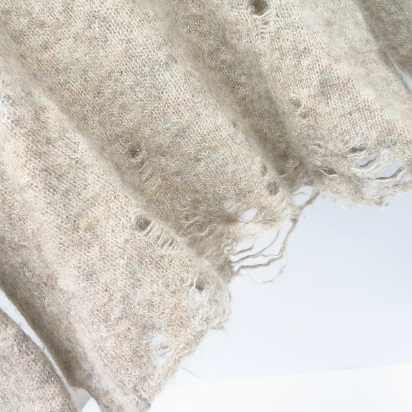 実際に弊社で買取させて頂いたDIET BUTCHER SLIM SKIN/ダイエットブッチャースリムスキン 11AW ダメージニット/1の画像 5枚目