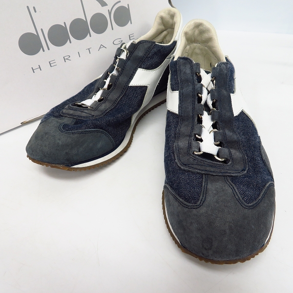 実際に弊社で買取させて頂いたDIADORA HERITAGE/ディアドラヘリテージ EQUIPE H CANVAS SW BEAMS/ビームス別注 161743-60065/25.5 