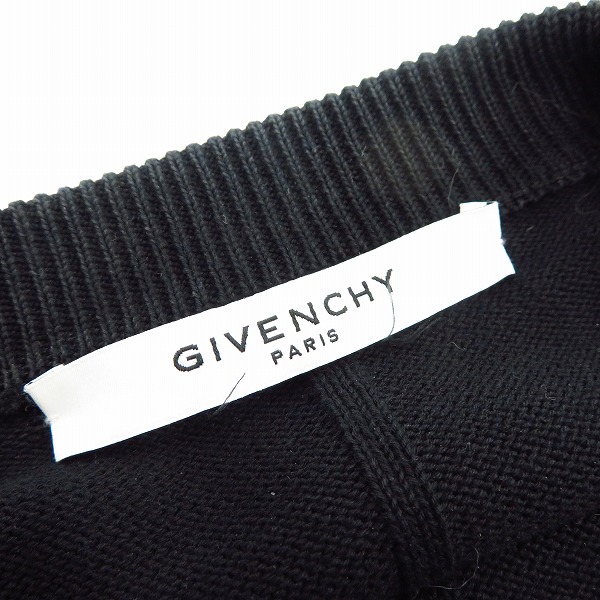 実際に弊社で買取させて頂いたGIVENCHY/ジバンシィ チェーンリンクネック コットンニット BM90044Y0A/Mの画像 2枚目
