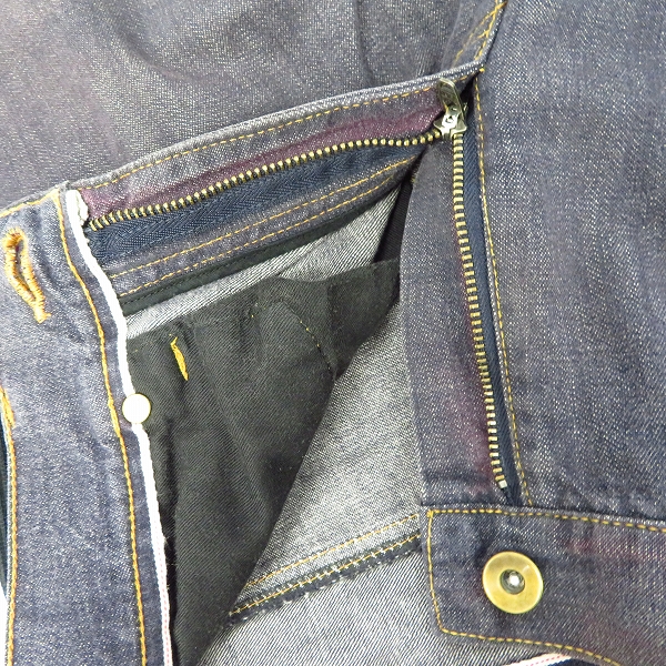 実際に弊社で買取させて頂いたjunhashimoto/ジュンハシモト ストレート デニムパンツ/4の画像 2枚目