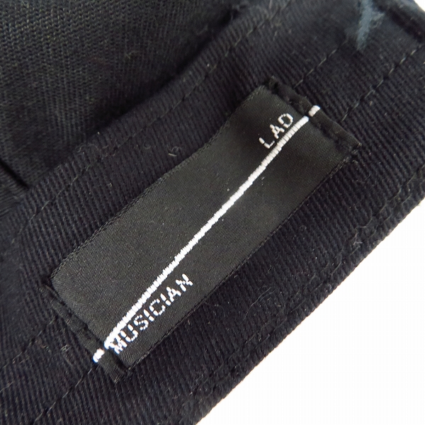 実際に弊社で買取させて頂いたLAD MUSICIAN/ラッドミュージシャン 6パネル ABNORMAL刺繍 キャップ 2218-921の画像 4枚目