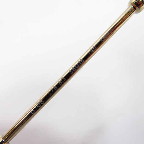 実際に弊社で買取させて頂いたBvlgari/ブルガリ サングラス サイドロゴ 6108 278/8Gの画像 5枚目