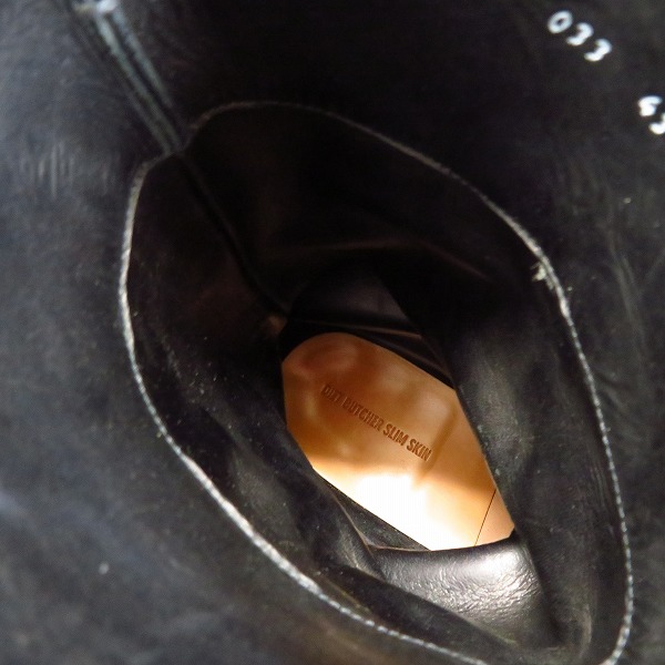 実際に弊社で買取させて頂いたDIET BUTCHER SLIM SKIN/ダイエットブッチャースリムスキン エンジニアブーツ/43の画像 4枚目