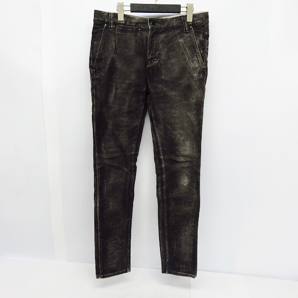 実際に弊社で買取させて頂いたDIET BUTCHER SLIM SKIN/ダイエットブッチャースリムスキン 12SS コーティングパンツ/1