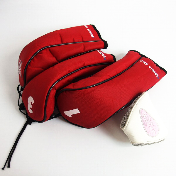 実際に弊社で買取させて頂いたFILA/フィラ PERUGIA レディースゴルフ 10本+PRGRパター 計11本セット キャディバッグ付きの画像 7枚目