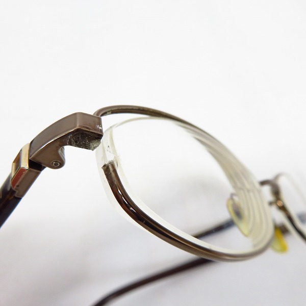 実際に弊社で買取させて頂いたBVLGARI/ブルガリ 眼鏡/メガネフレーム ケース付き 2点セットの画像 5枚目