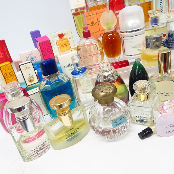 実際に弊社で買取させて頂いたBVLGARI/BURBERRY/YvesSaintLaurent他 フレグランス/香水 EDT/EDP おまとめ品の画像 4枚目