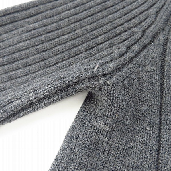 実際に弊社で買取させて頂いたGIVENCHY/ジバンシー Vネックセーター/ニット グレー/Sの画像 6枚目