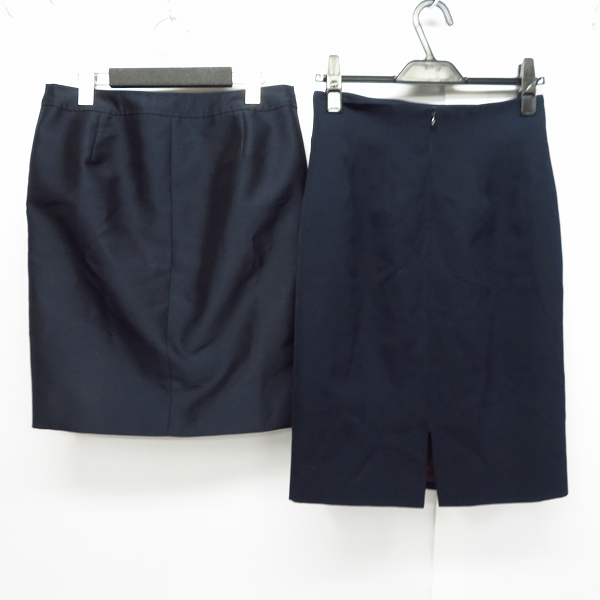 実際に弊社で買取させて頂いたCELINE/セリーヌ ADORE/アドーア スカート ネイビー/38 2点セットの画像 1枚目