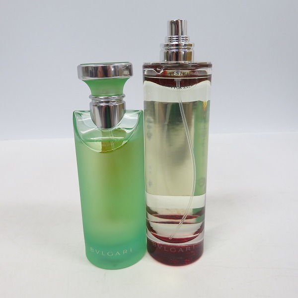実際に弊社で買取させて頂いた【テスター含む】BVLGARI/ブルガリ オ パフメ オーデコロン 75ml/オーテルージュ コロン 100ml 2点セットの画像 2枚目