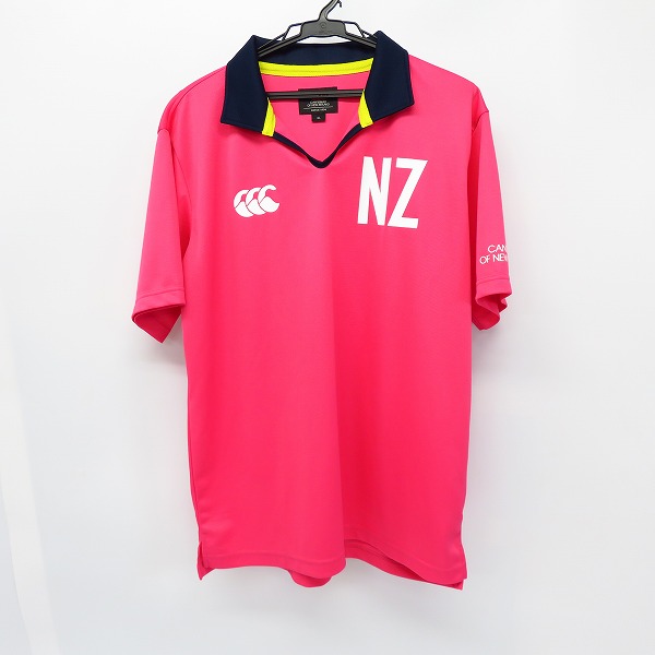 実際に弊社で買取させて頂いたcanterbury/カンタベリー ラグビー S/S SO COOL SHIRT/ソークール 半袖ポロシャツ/XL