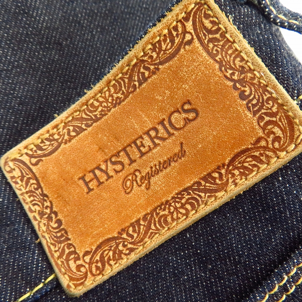 実際に弊社で買取させて頂いたHysterics/ヒステリックス ストレッチスキニーパンツ 日本製 0533AP01 Mの画像 2枚目