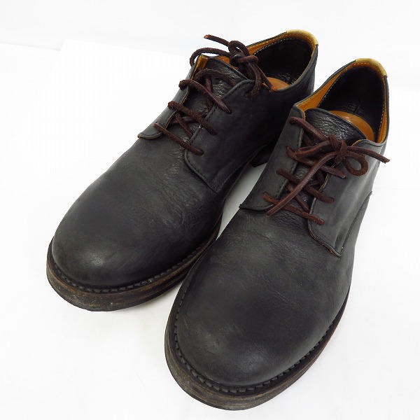実際に弊社で買取させて頂いたDIET BUTCHER SLIM SKIN/ダイエットブッチャースリムスキン 4ホール レザーシューズ/43
