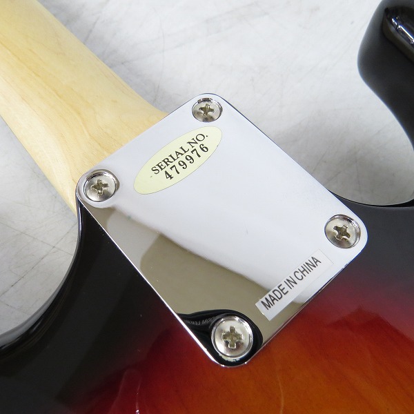 実際に弊社で買取させて頂いた★【レフティ】BUSKER'S/バスカーズ ストラトタイプ エレキギターの画像 7枚目