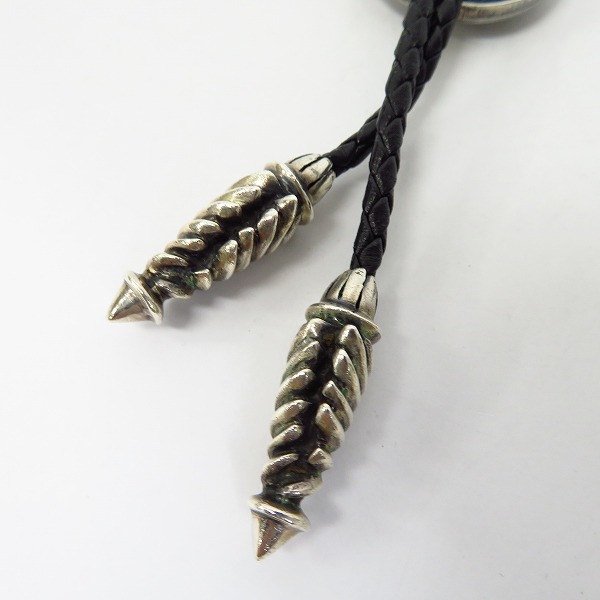 実際に弊社で買取させて頂いたTHIRTEEN DESIGNS/サーティーンデザインズ/13デザインズ スカルコイン ループタイ/ボロタイの画像 3枚目