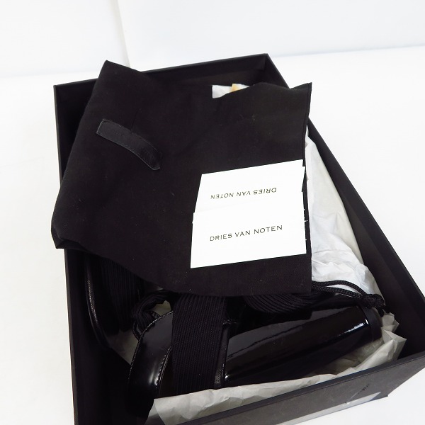 実際に弊社で買取させて頂いたDRIES VAN NOTEN/ドリスヴァンノッテン レース ヒール/37の画像 7枚目
