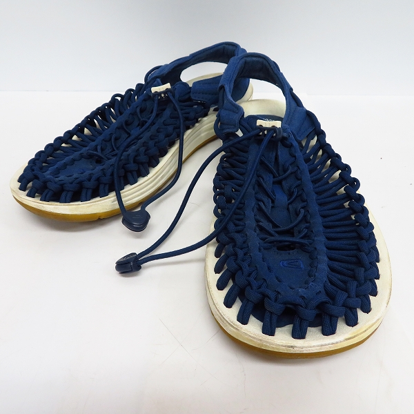 実際に弊社で買取させて頂いたKEEN/キーン UNEEK/ユニーク 編み上げサンダル 1017044/25