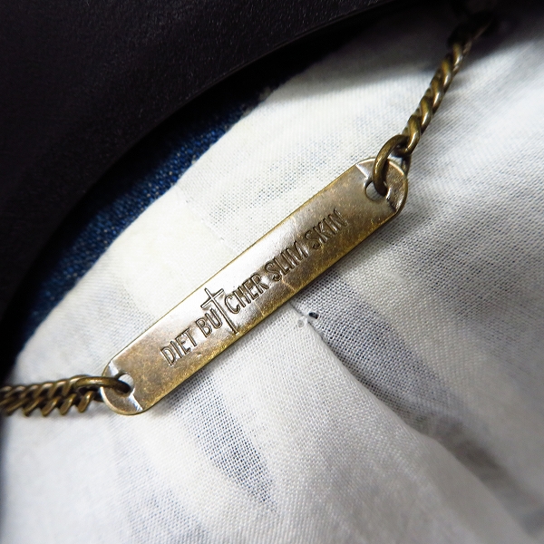 実際に弊社で買取させて頂いたDIET BUTCHER SLIM SKIN/ダイエットブッチャースリムスキン 14SS デニムロングジャケット/2の画像 2枚目