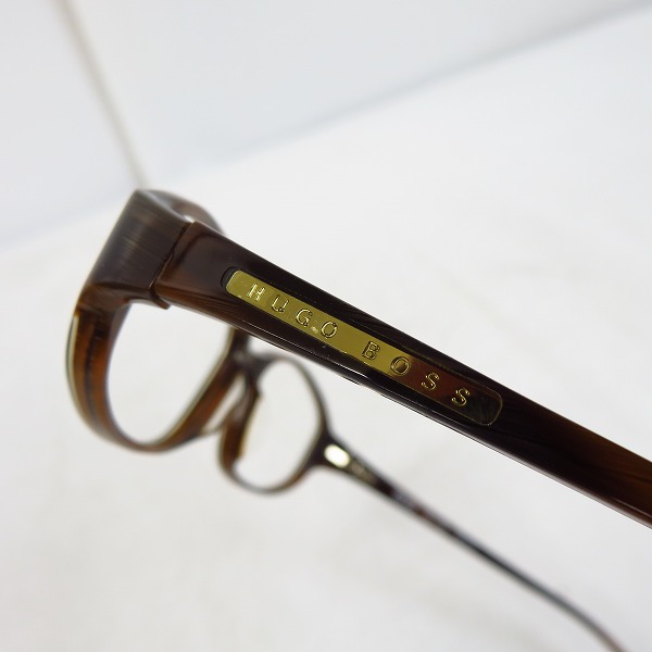 実際に弊社で買取させて頂いたHUGO BOSS/ヒューゴ・ボス メガネフレーム アイウェア フルリム HB11706の画像 7枚目