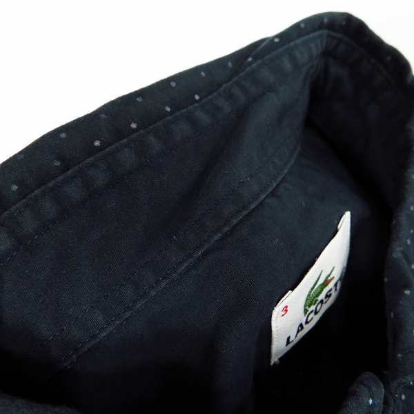 実際に弊社で買取させて頂いたLACOSTE/ラコステ ハーフスリーブ/ロングスリーブ/半袖/長袖 シャツ/ポロシャツ/ニット 4点セットの画像 4枚目