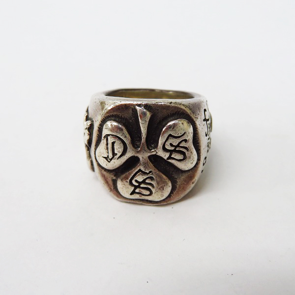 実際に弊社で買取させて頂いたBWL/ビルウォールレザー×MARK MAHONY/マーク・マホーニー 10YEARS クローバーリング 8号の画像 1枚目