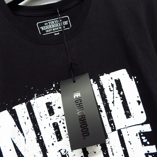 実際に弊社で買取させて頂いた【未使用】NEIGHBORHOOD/ネイバーフッド CRUE / C-TEE.SS NBHD CRUE プリントTシャツ/Sの画像 4枚目
