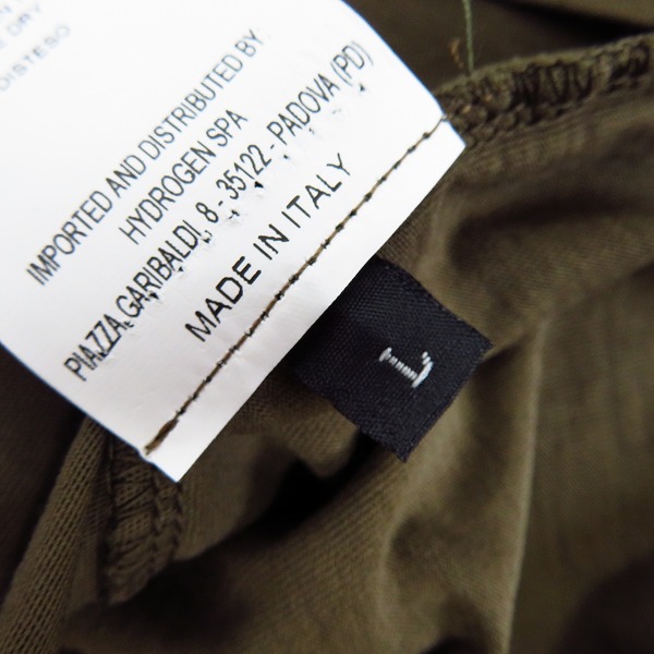 実際に弊社で買取させて頂いた【未使用】HYDROGEN/ハイドロゲン Tシャツ 長袖 カモフラ柄/L の画像 5枚目