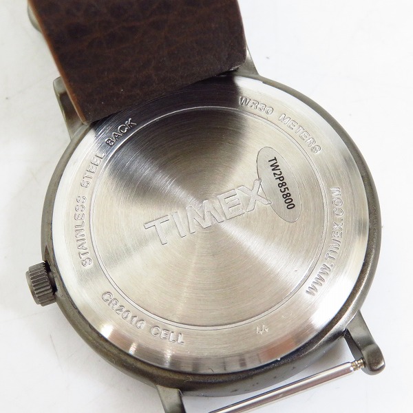 実際に弊社で買取させて頂いた【未使用】TIMEX/タイメックス Weekender/ウィークエンダー クオーツ腕時計 TW2P85800の画像 3枚目