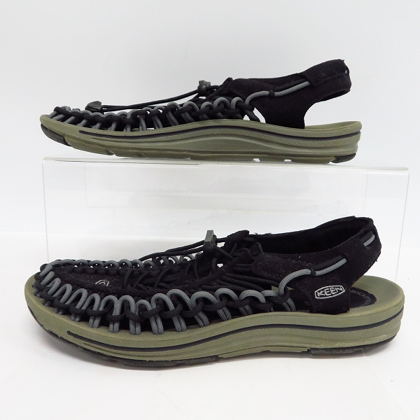 実際に弊社で買取させて頂いたKEEN/キーン UNEEK/ユニーク 編み上げサンダル 1013086/25.5の画像 3枚目