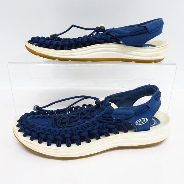 実際に弊社で買取させて頂いたKEEN/キーン UNEEK/ユニーク 編み上げサンダル 1017044/25の画像 3枚目