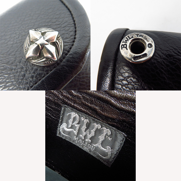 実際に弊社で買取させて頂いた【証明書】BWL/ビルウォールレザー ラージカレンシーウォレット W906の画像 6枚目