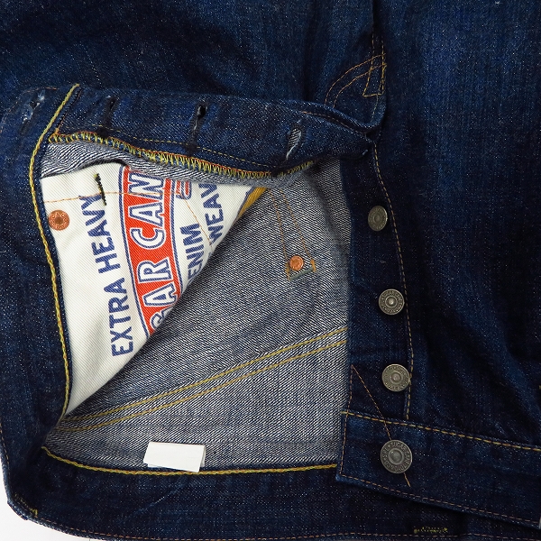 実際に弊社で買取させて頂いたSUGAR CANE/シュガーケーン ALOHA デニムパンツ/W36/L34の画像 4枚目