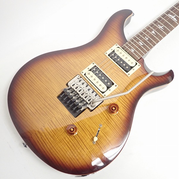 実際に弊社で買取させて頂いた★【難あり】Paul Reed Smith/PRS/ポールリードスミス SE custom 24 FLOYD ROSE エレキギター ケース付きの画像 4枚目