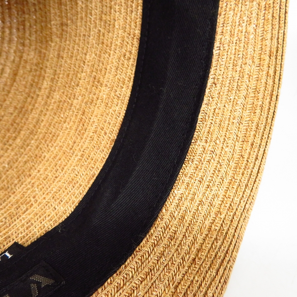 実際に弊社で買取させて頂いたCA4LA/カシラ ウール/ストローハット 2点セット/Lの画像 6枚目