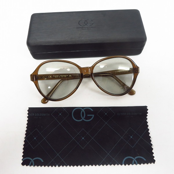 実際に弊社で買取させて頂いたOLIVER GOLDSMITH/オリバーゴールドスミス Hampstead サングラス/ヴィンテージの画像 8枚目