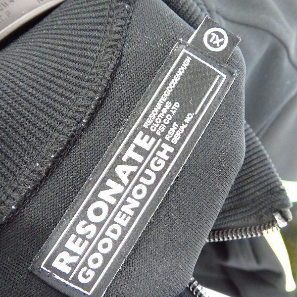 実際に弊社で買取させて頂いたGOODENOUGH/グッドイナフ マルチカラー トラックジャケット/ジャージ Size：XLの画像 2枚目