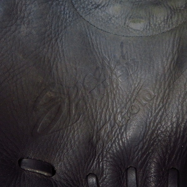 実際に弊社で買取させて頂いたHi-Gold/ハイゴールド 野球 グローブ 軟式グラブ 左投げ キャッチャーミット 803の画像 3枚目